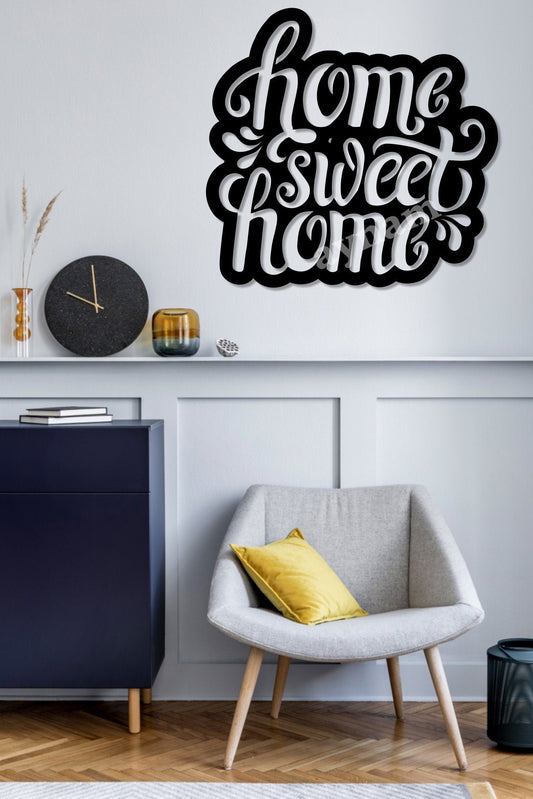 Home Decor Home Sweet Home Sign Wooden Wall Art