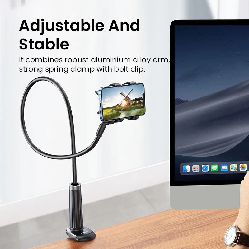 Desk Side Flexible Phone Holder