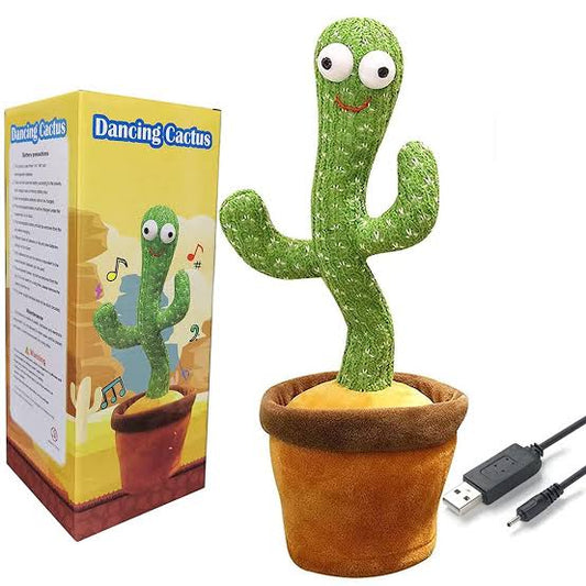 Dancing cactus rechargable ( with Android Cable)  (without box)