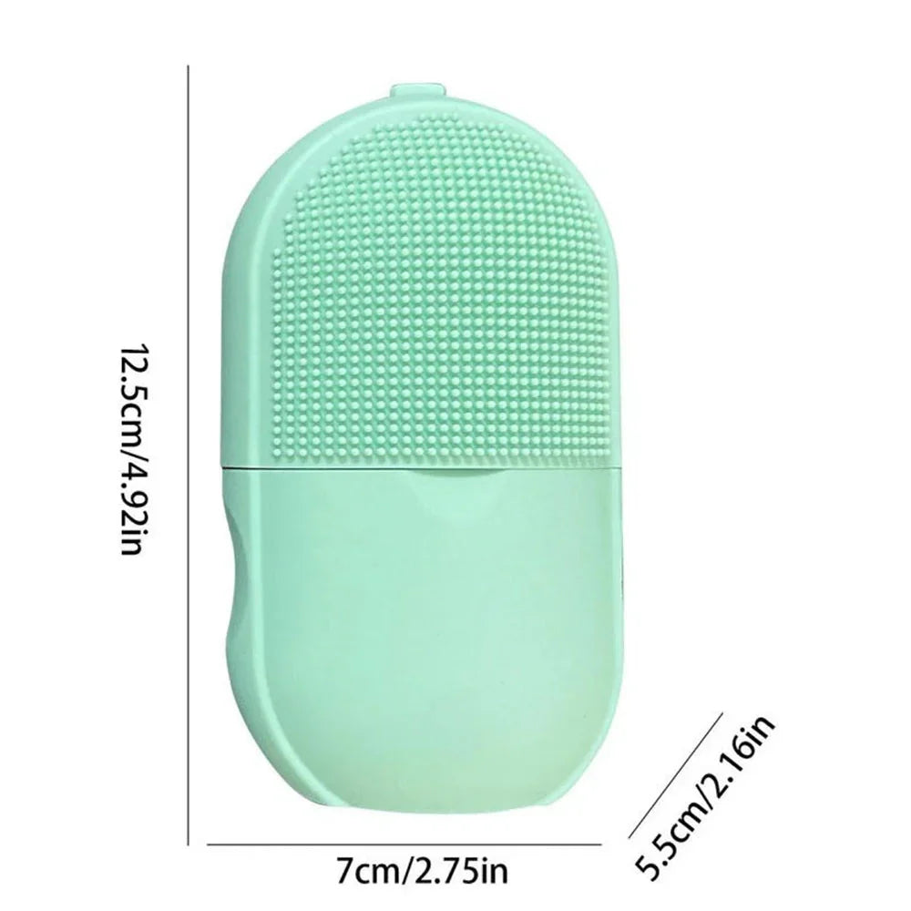 Silicone Cleansing Ice Lattice | Ice Roller Facial Massage-Random Color