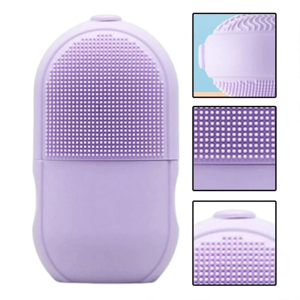 Silicone Cleansing Ice Lattice | Ice Roller Facial Massage-Random Color